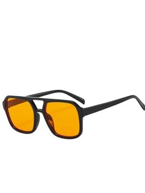 Orange Retro Fade Sunglasses